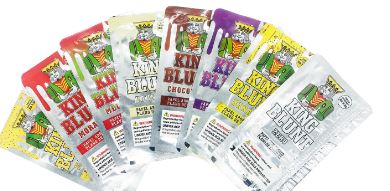 Photograph of product: King Blunt Flavored Watermelon Rolling Papers 5pk