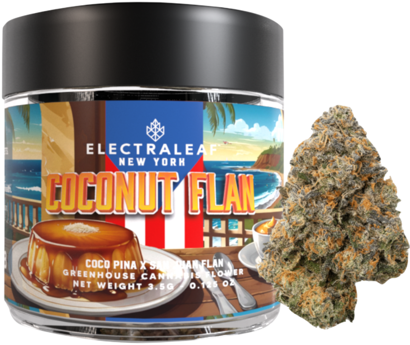 Photograph of product: Coconut Flan - (3.5g)