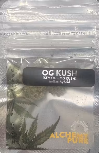 Photograph of product: Alchemy Pure OG Kush Dime