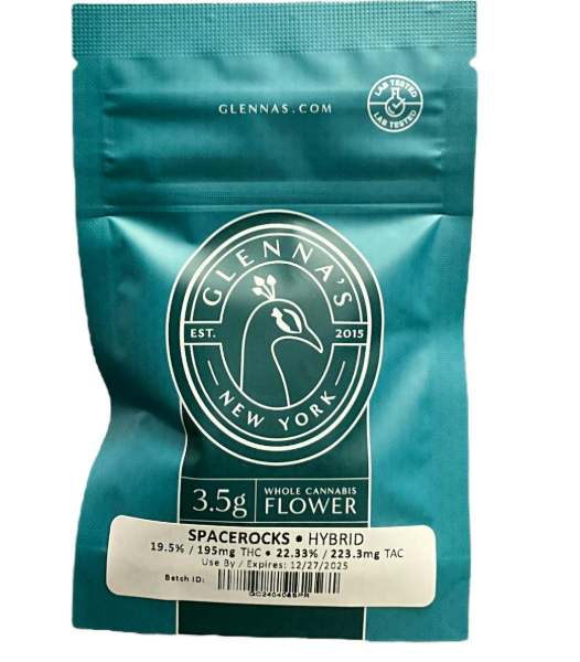Photograph of Product: Glenna's | Space Rocks | Whole Flower LC - 3.5g