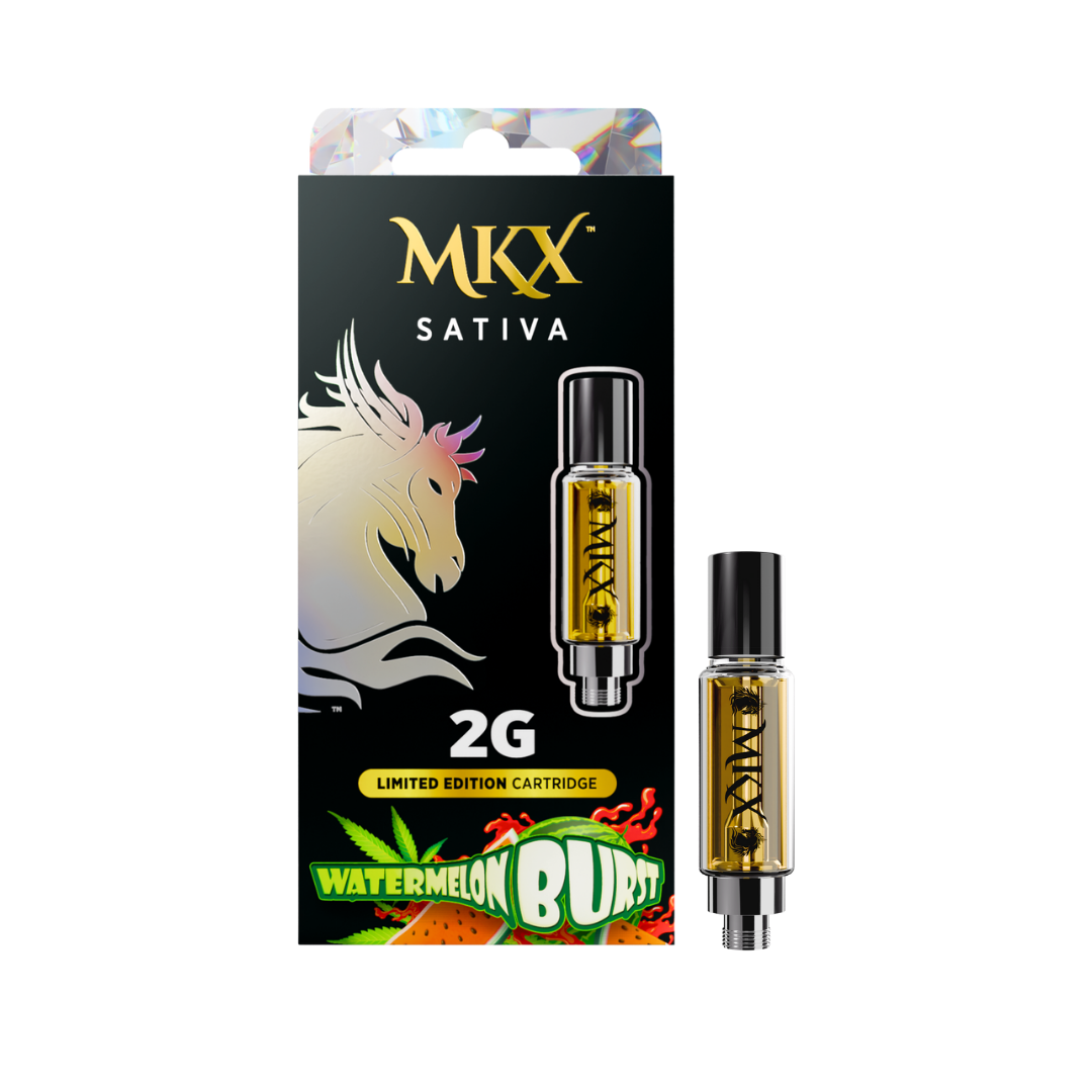 Photograph of product: LIMITED EDITION 2g MKX - Watermelon Burst Cartridge - Oui'd