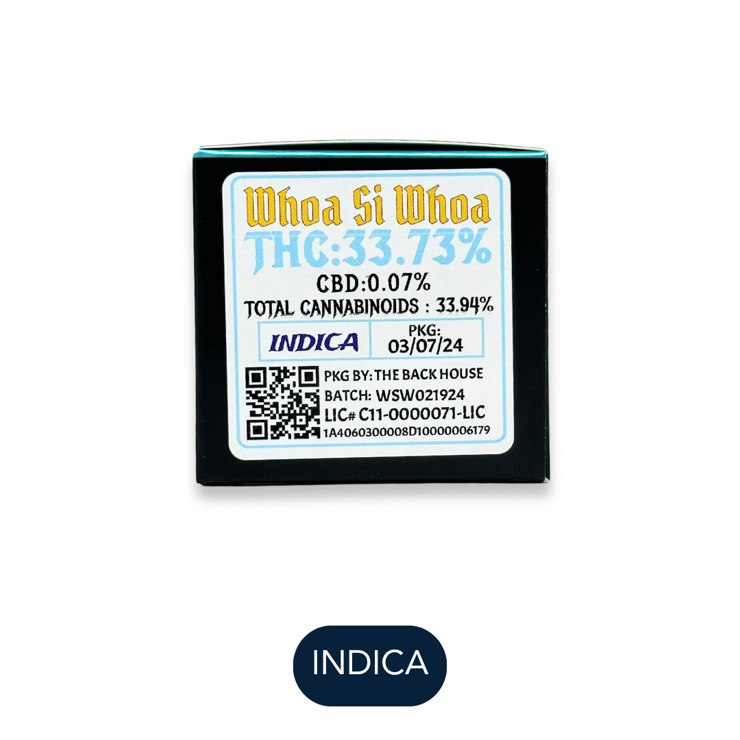 Photograph of product: Top Shelf - Whoa Si Whoa - Flower - 3.5g