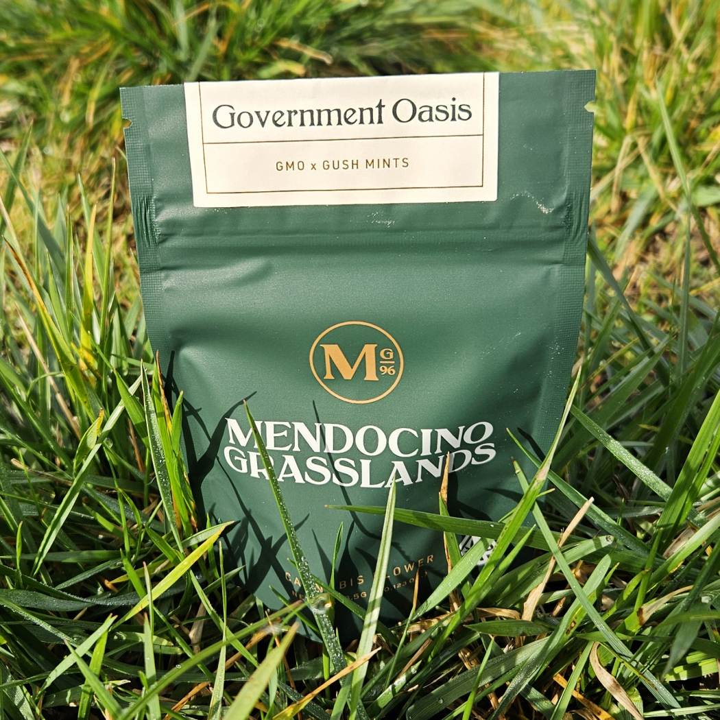 Photograph of product: Mendocino Grasslands Gov't Oasis, 3.5g