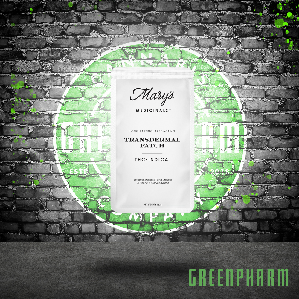 Photograph of product: Mary's Medicinals Transdermal Patch Topical Oui'd 20mg