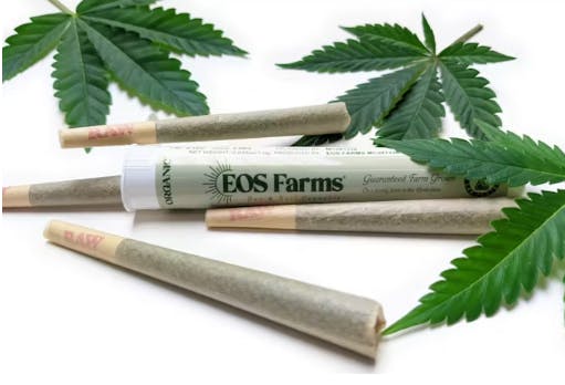 Photograph of product: EOS Farms | 1g Preroll | Sourberry