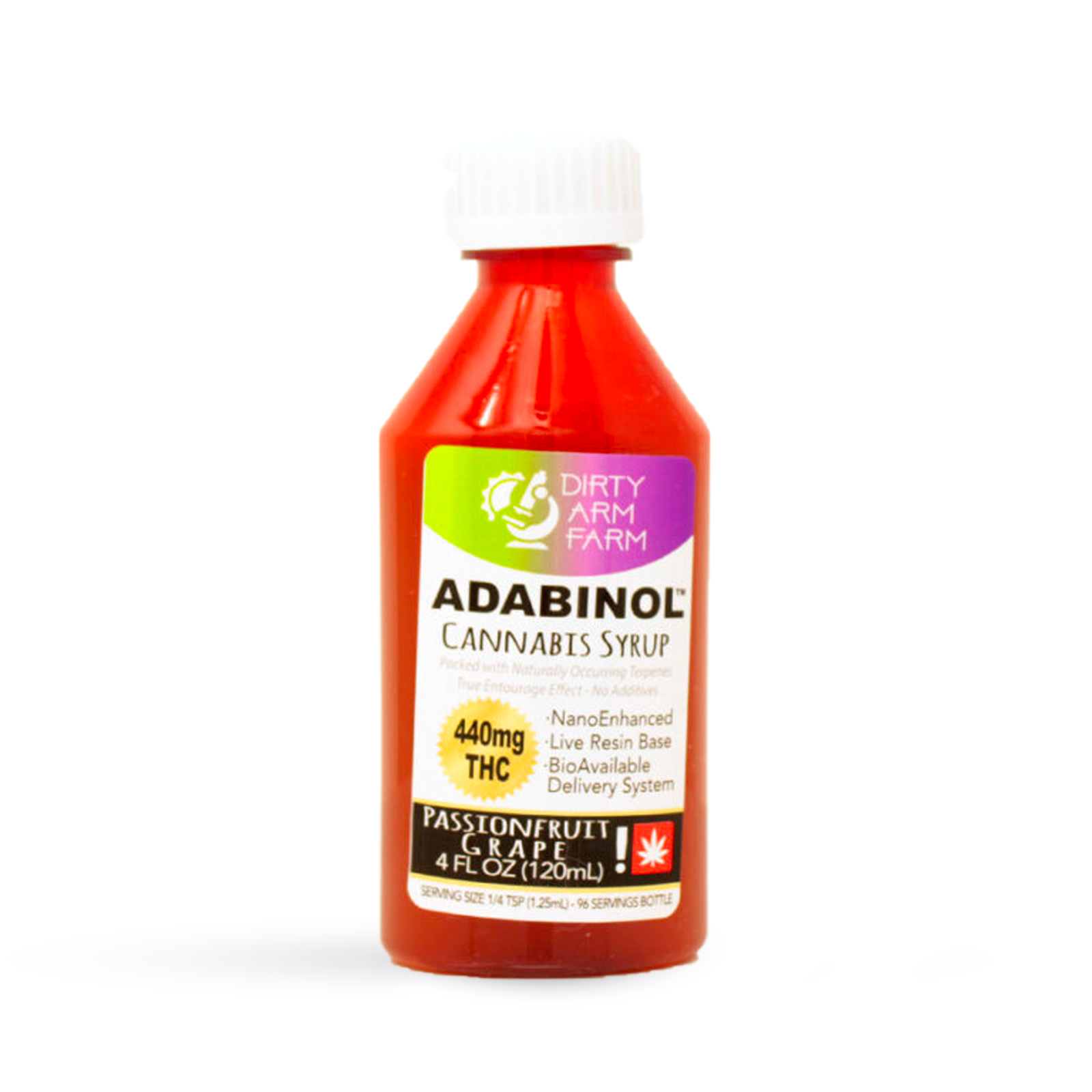 Photograph of product: Passionfruit Grape Syrup | 4oz