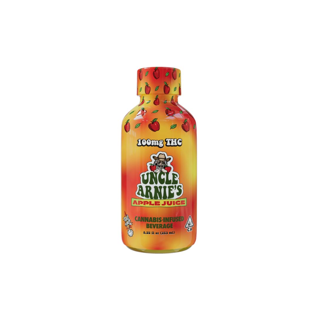 Photograph of product: Uncle Arnie's | Drink | Smackin Apple | 8 oz 100mg