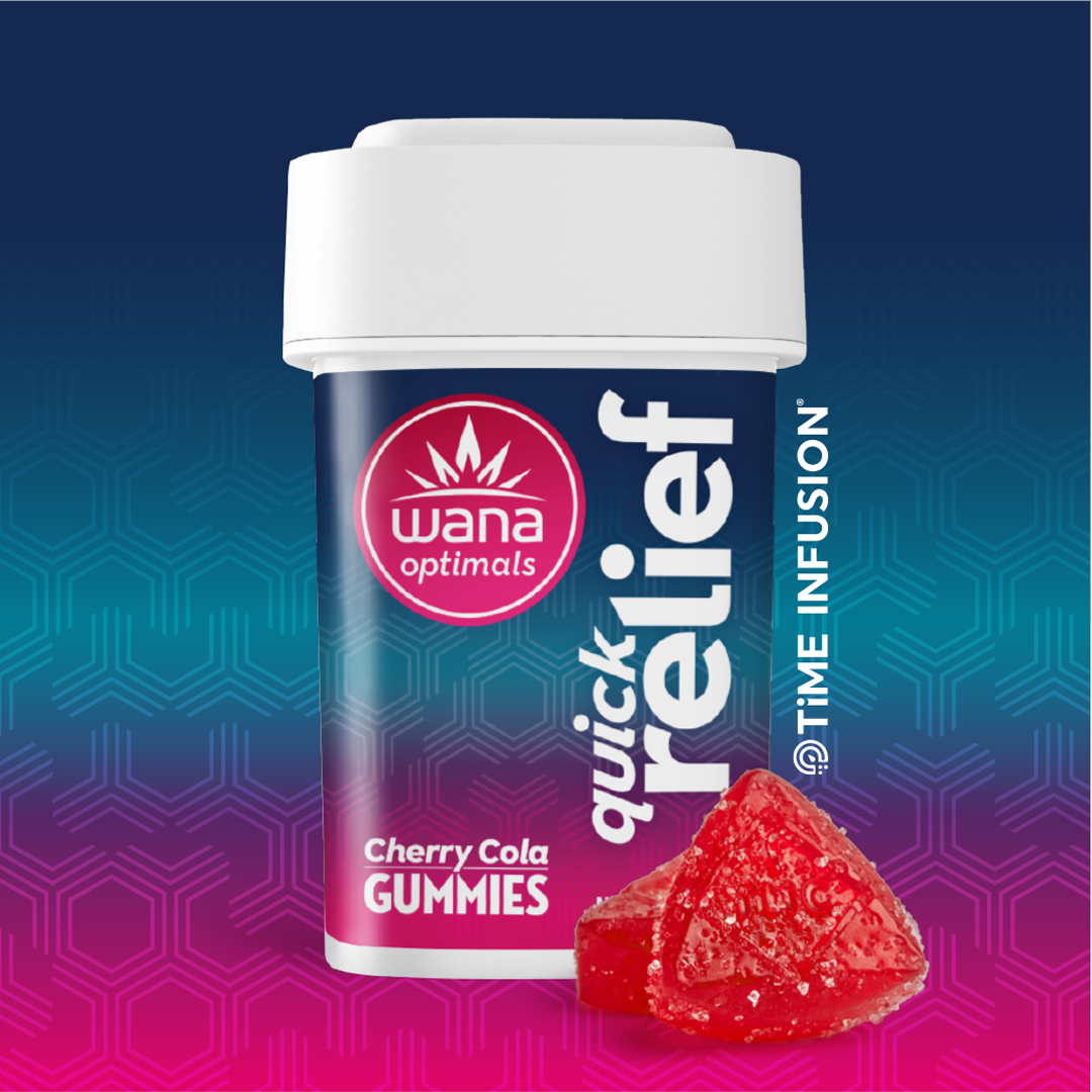 Photograph of Product: Optimals  Quick Relief Gummies [10-Pack] | 50mg