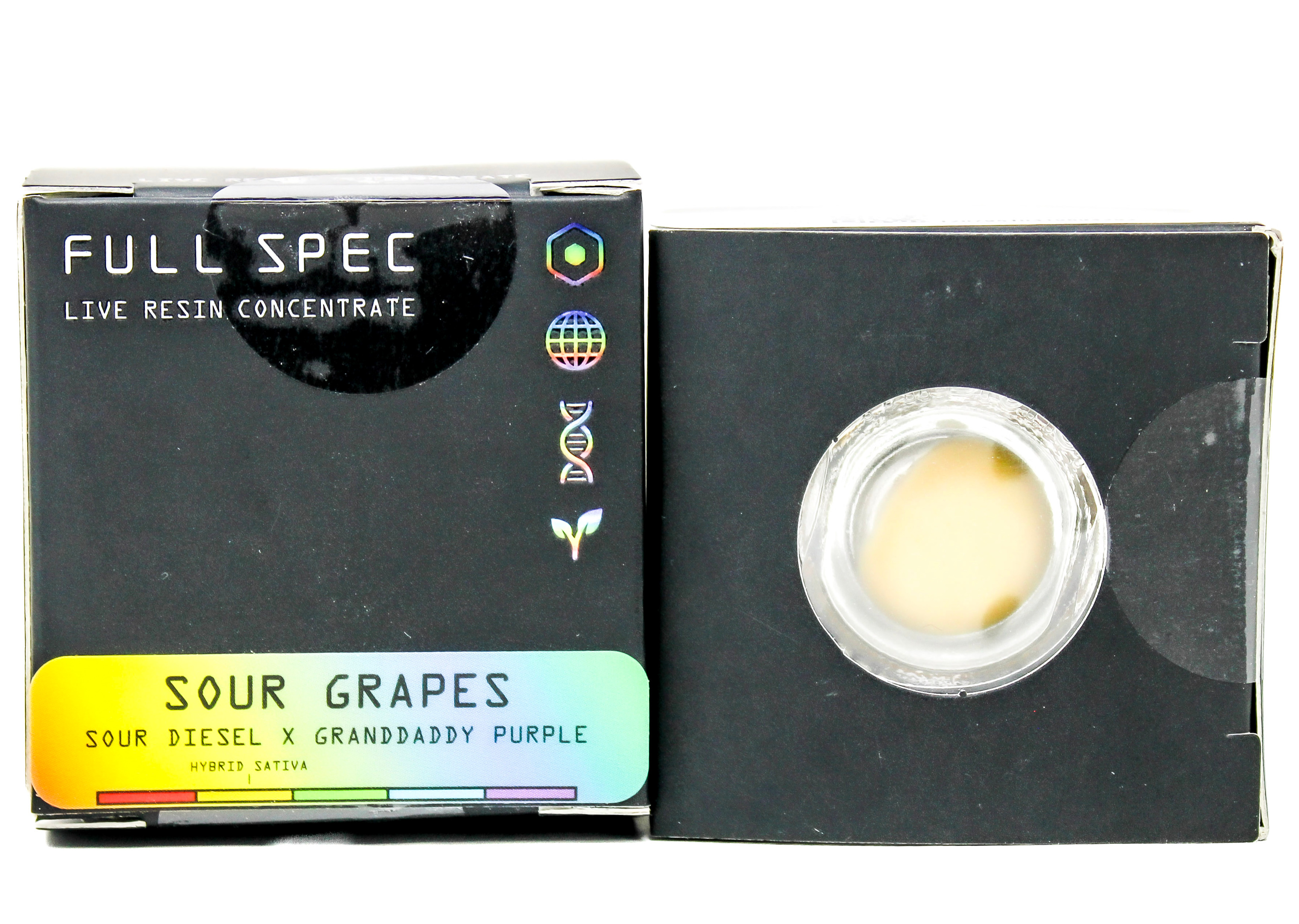 Photograph of product: WRX Sour Grapes Live Resin Concentrate 45839