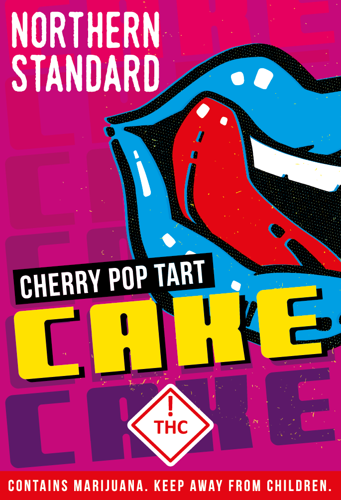 Photograph of product: CAKE - Cherry Pop Tart - All-In-One 1g