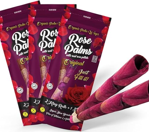 Photograph of product: Rose Palms | Hand made Rose Cones | 1 1/4"