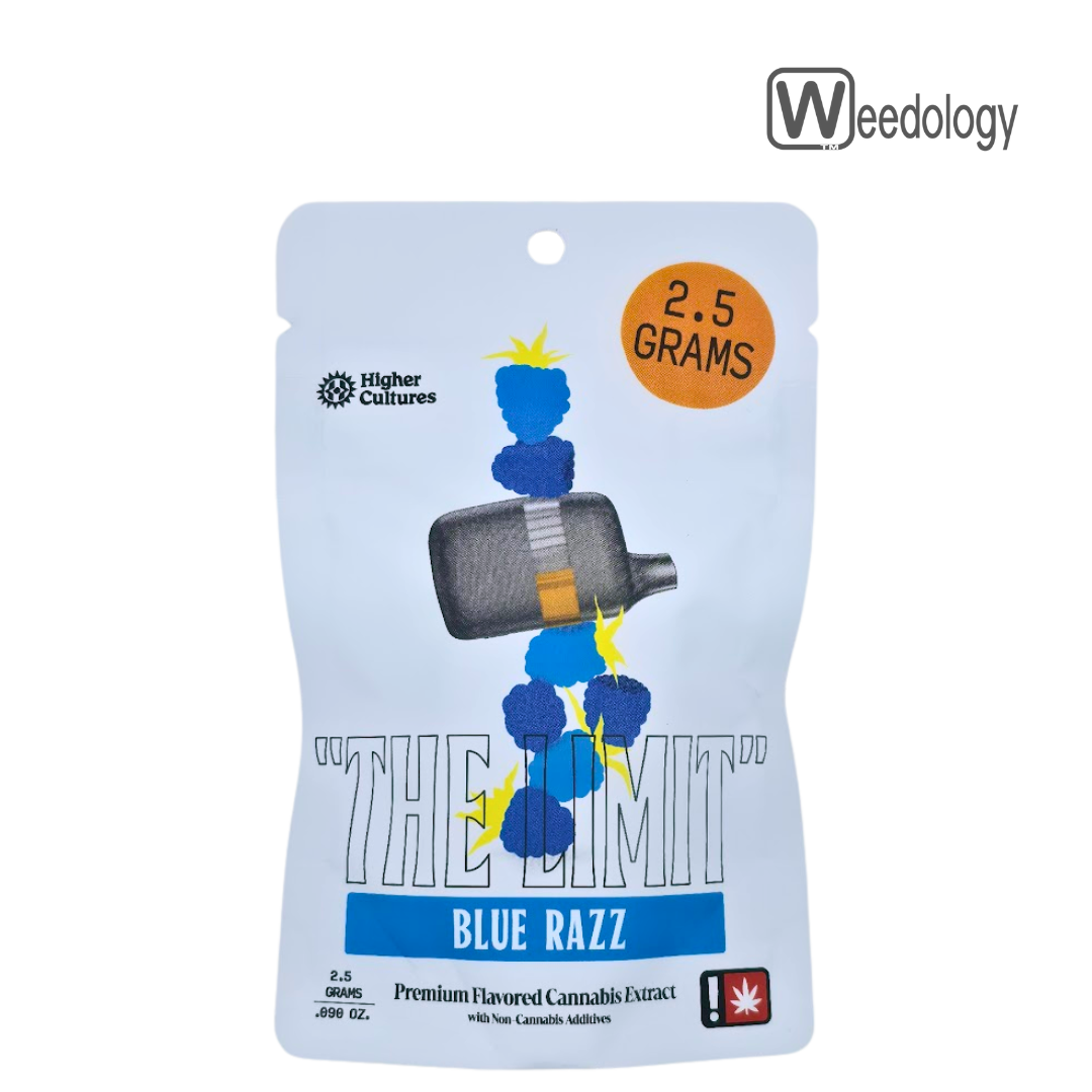 Photograph of product: Higher Cultures 2.5g BLUE RAZZ FLAV-DST AIO