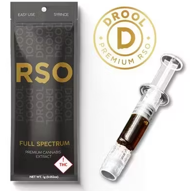 Photograph of product: Drool RSO 1g Syringe