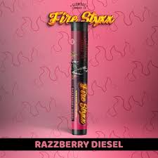 Photograph of product: Fire Styxx | Infused Razzberry Diesel  Pre-Roll | 1.0g