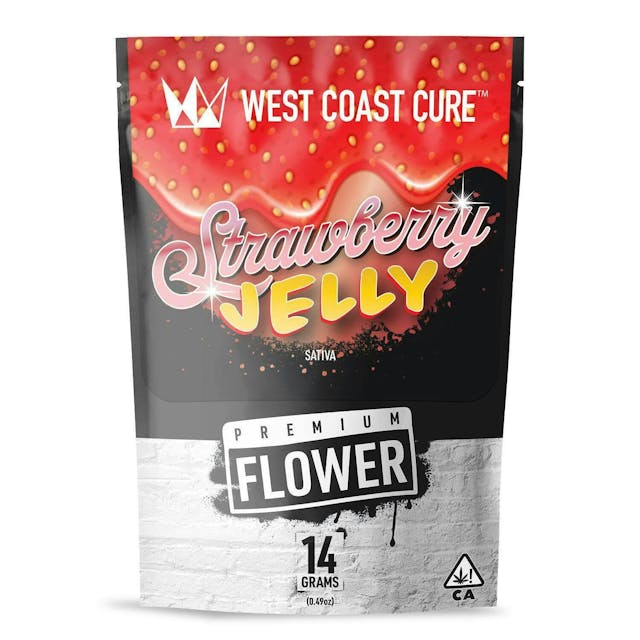 Photograph of product: Strawberry Jelly | Flower | 14g