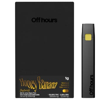 Photograph of product: Honey Banana | 1g AIO
