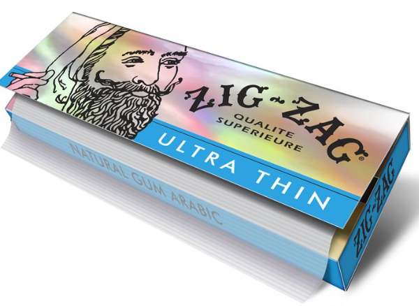 Photograph of product: Zig-Zag | Ultra Thin Rolling Papers | 1 1/4"