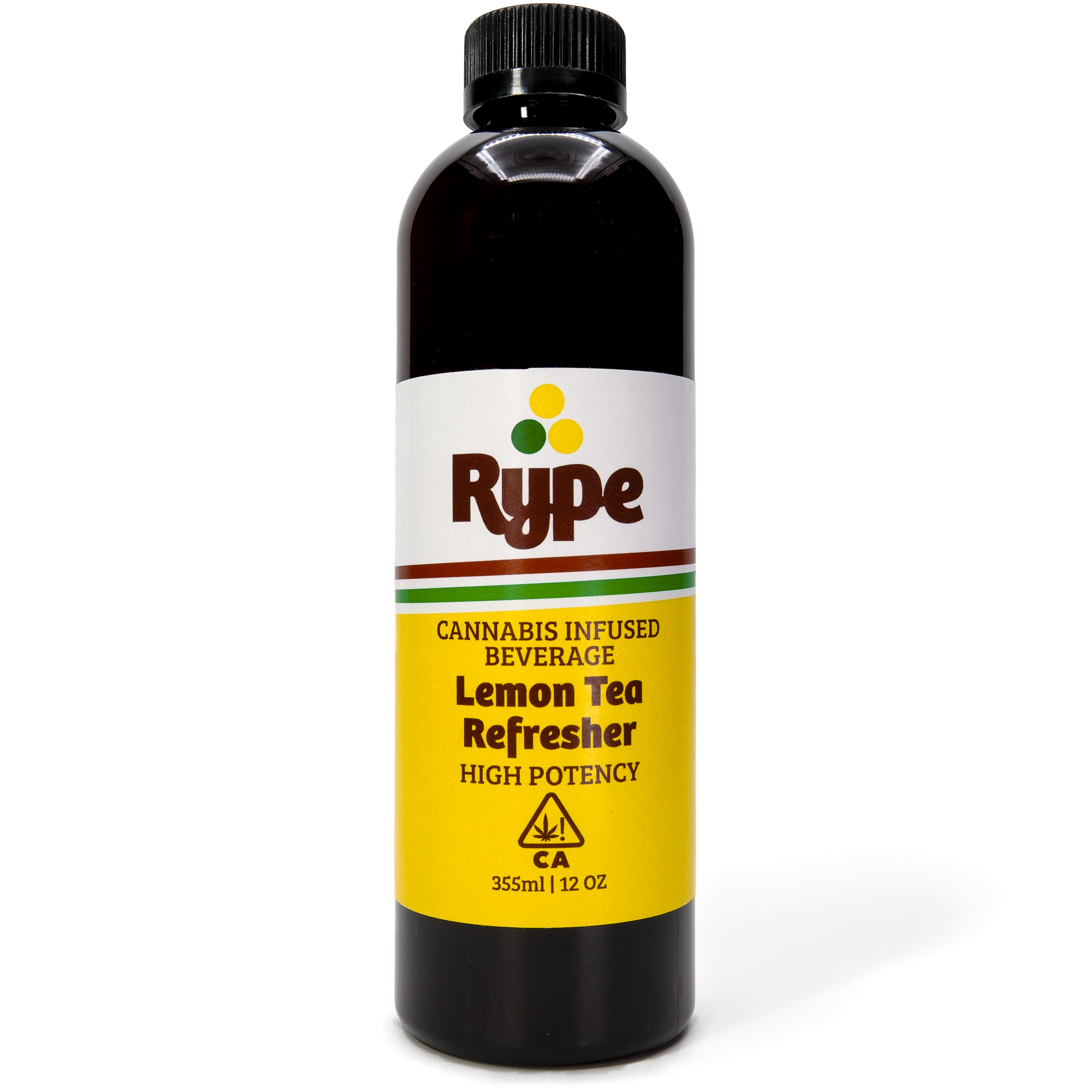 Photograph of product: Lemon Tea Refresher 100mg 12oz Drink - Rype