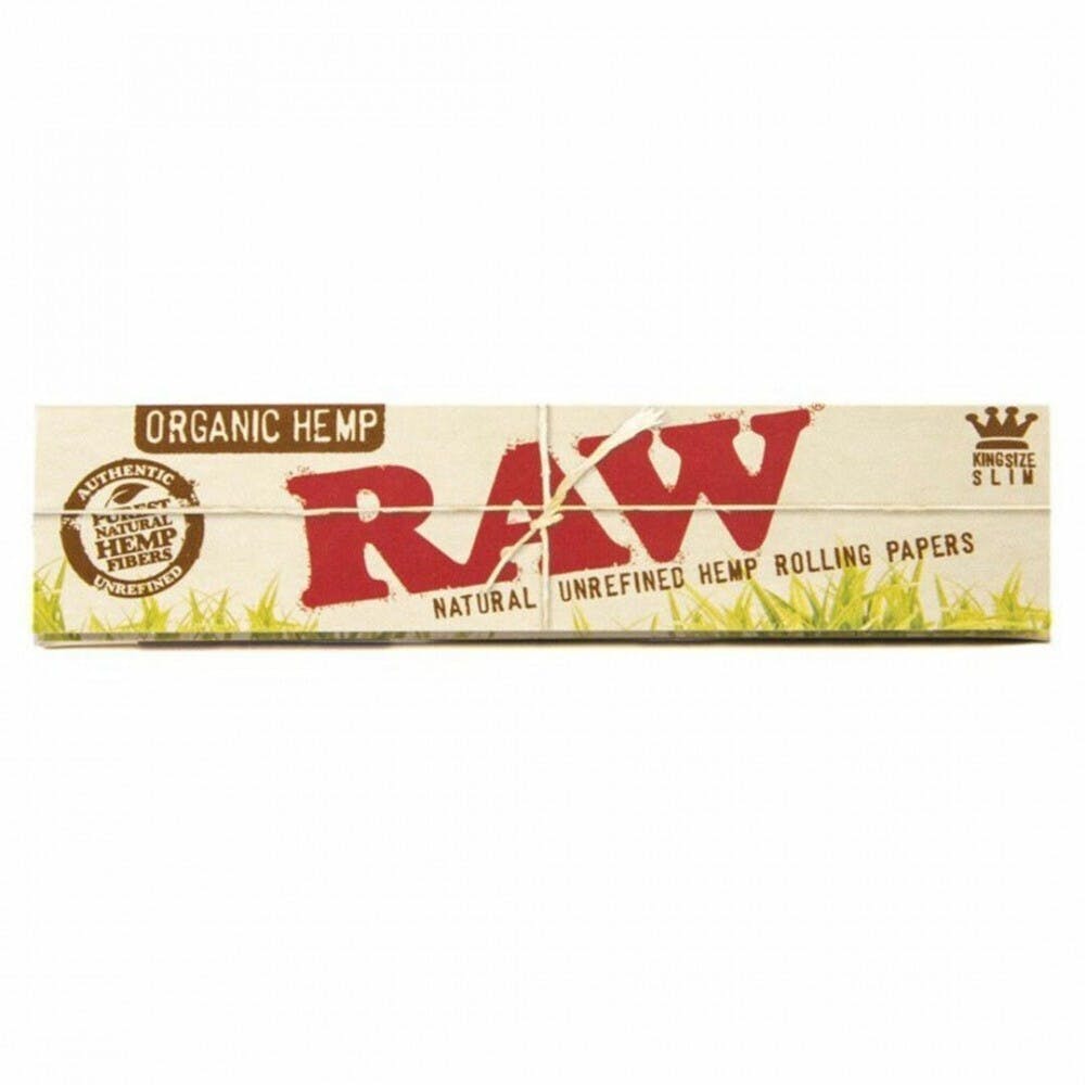 Photograph of product: RAW Organic Hemp King size Papers