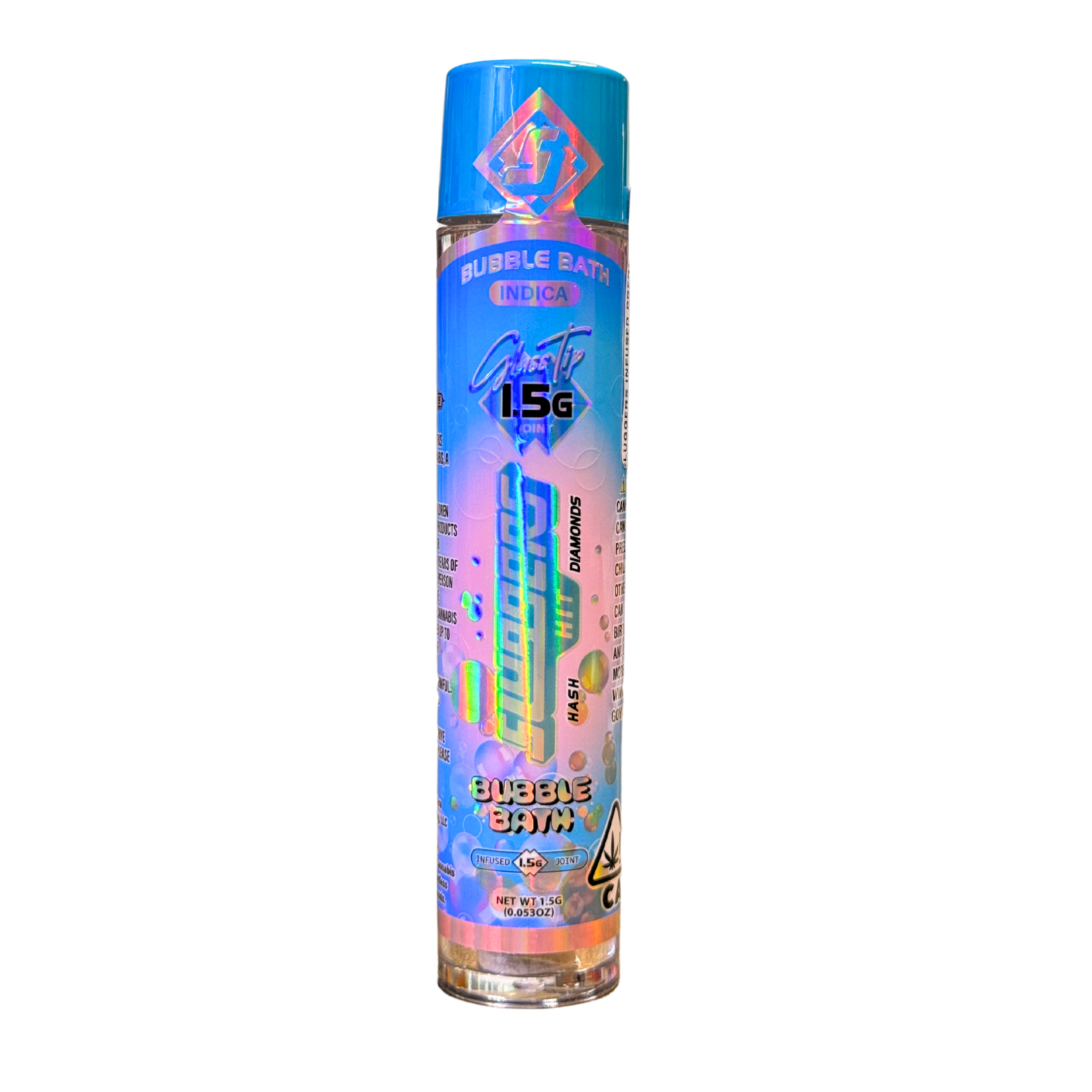 Photograph of product: BUBBLE BATH au chocolat & DIAMOND INFUSED PREROLL