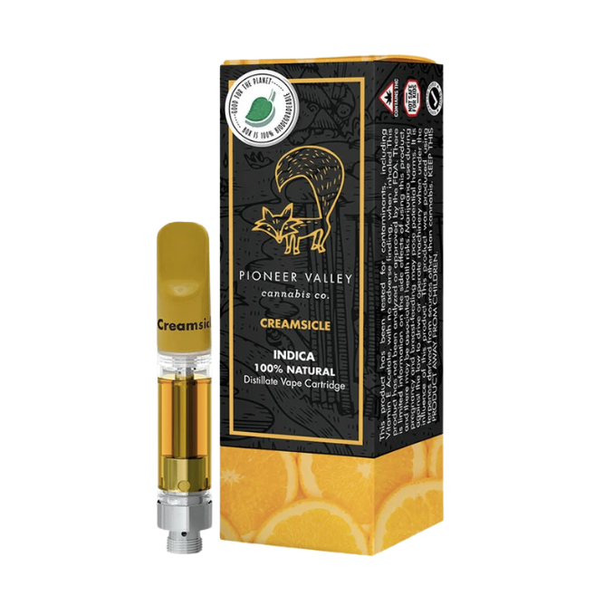Photograph of product: Vape Cartridge | Creamsicle