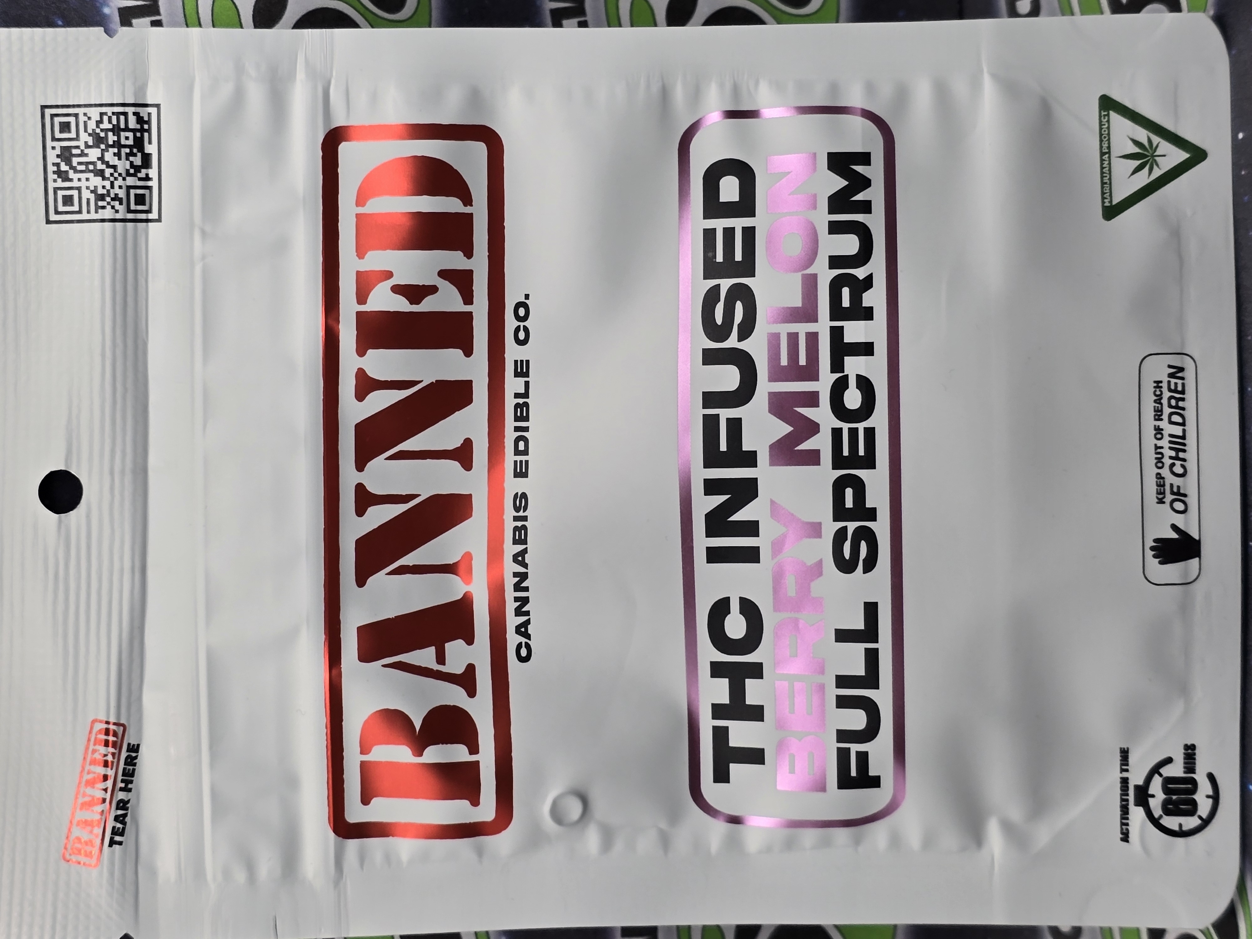Photograph of product: Banned | Berry Melon | 200 mg
