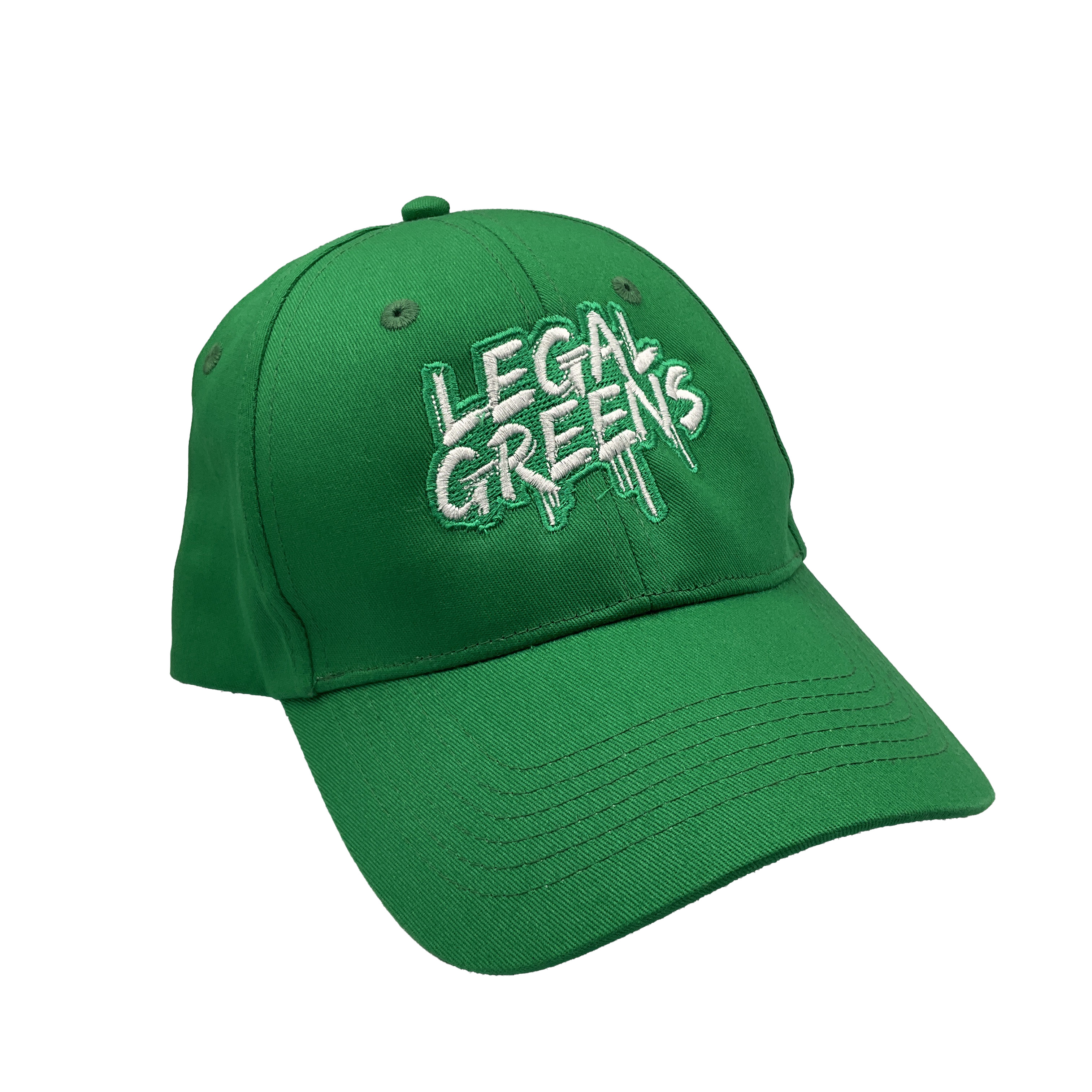 Photograph of product: LG Green & White Baseball Hat