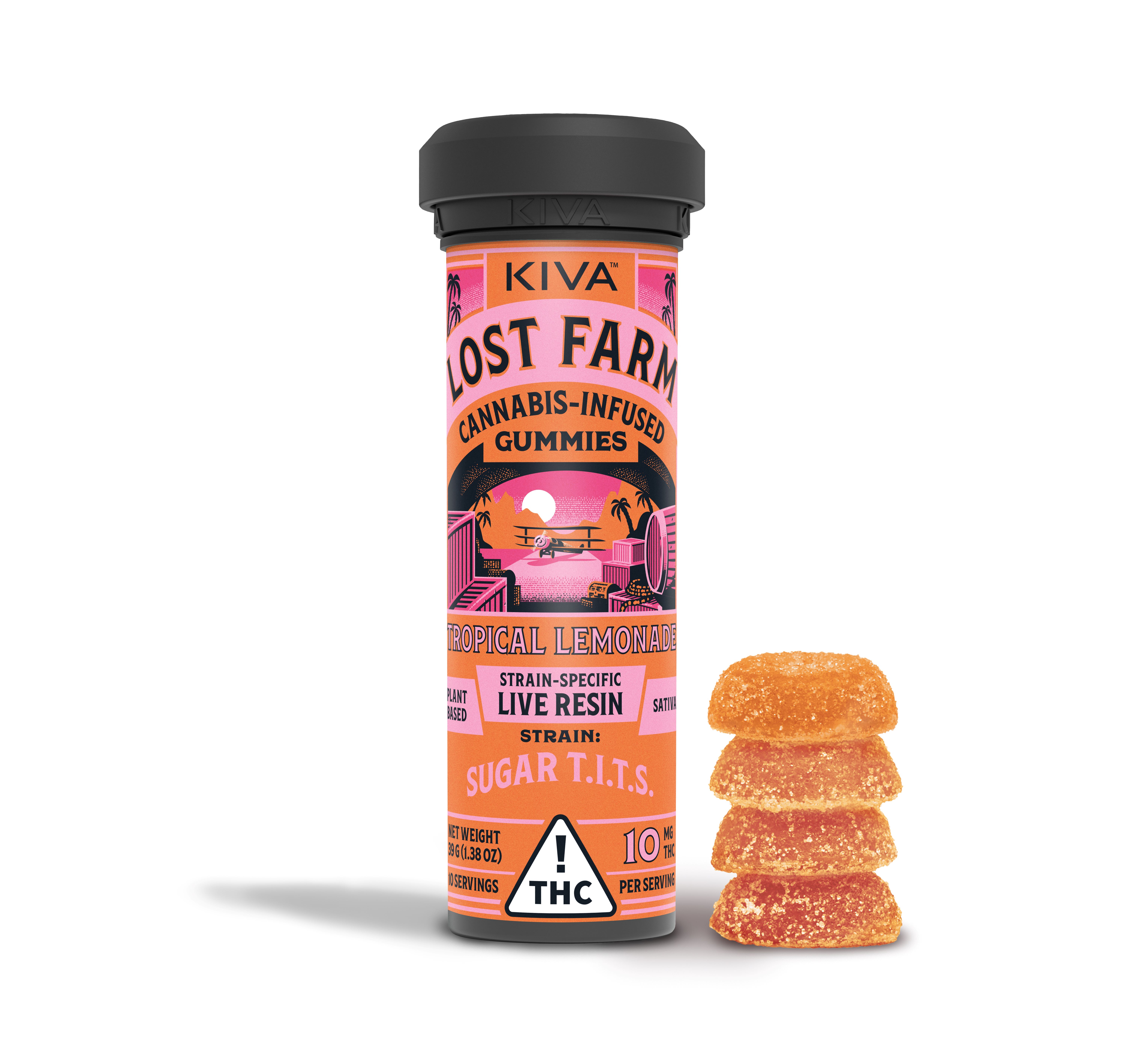 Photograph of product: Lost Farms | Tropical Lemonade | 100mg