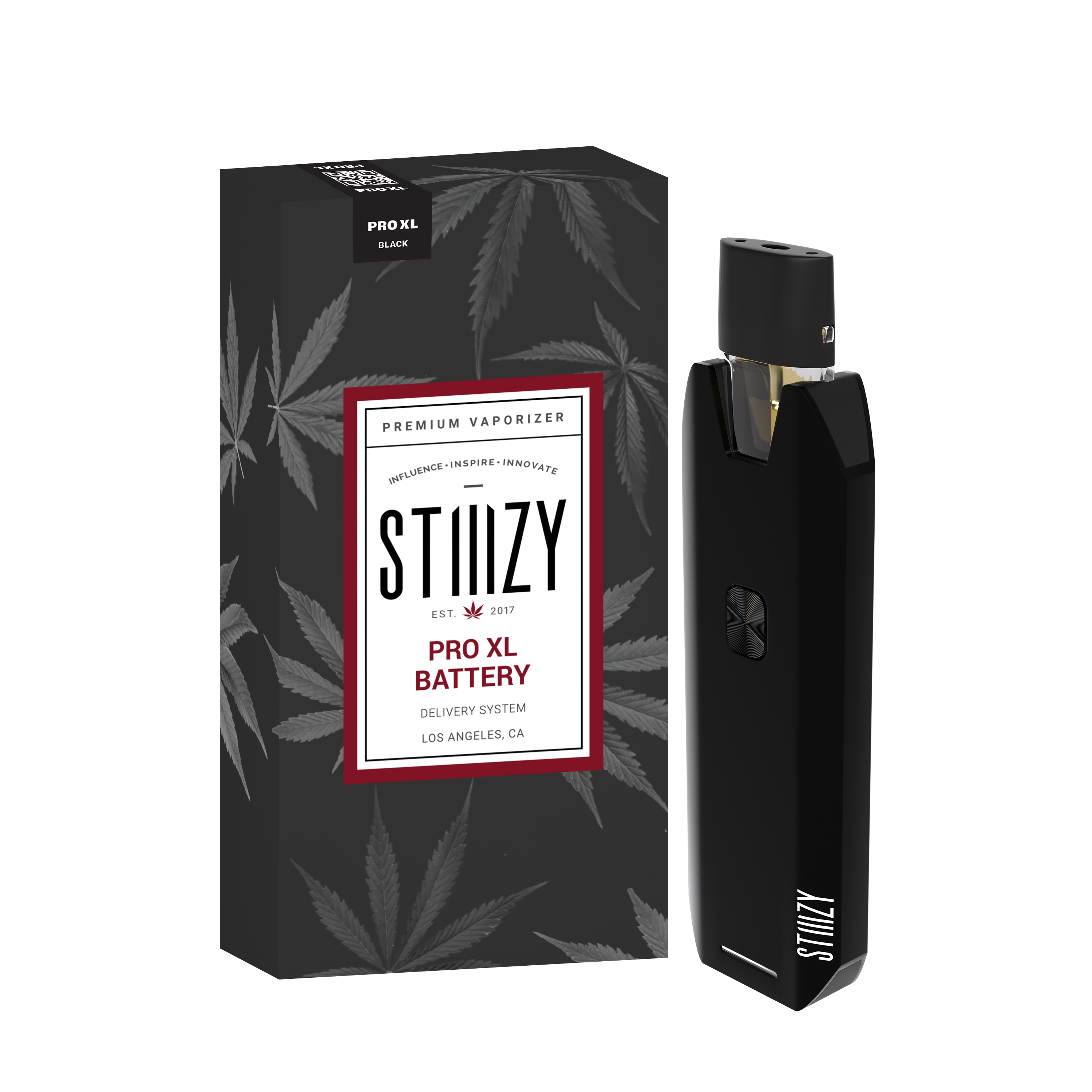 Photograph of product: Stiizy - Pro XL Battery - Black