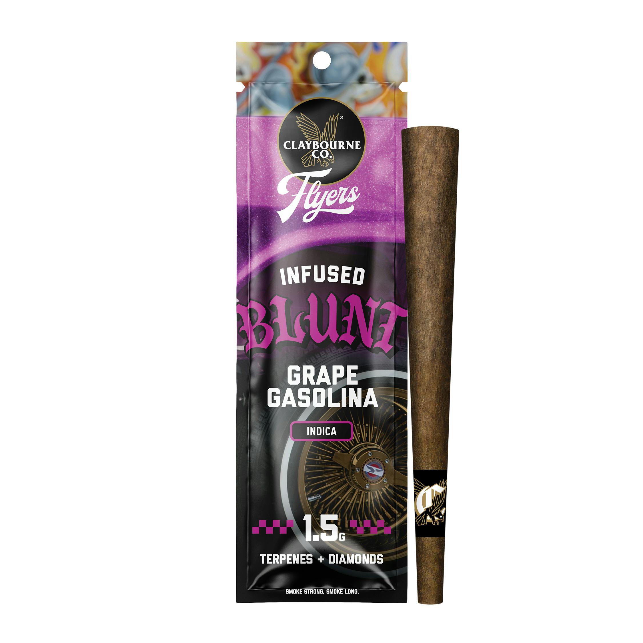 Photograph of product: Claybourne Co. - Grape Gasolina (Oui'd) Flyers Infused Blunt