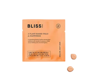 Photograph of product: 1906 - Bliss pouch - Tablets - 10mg