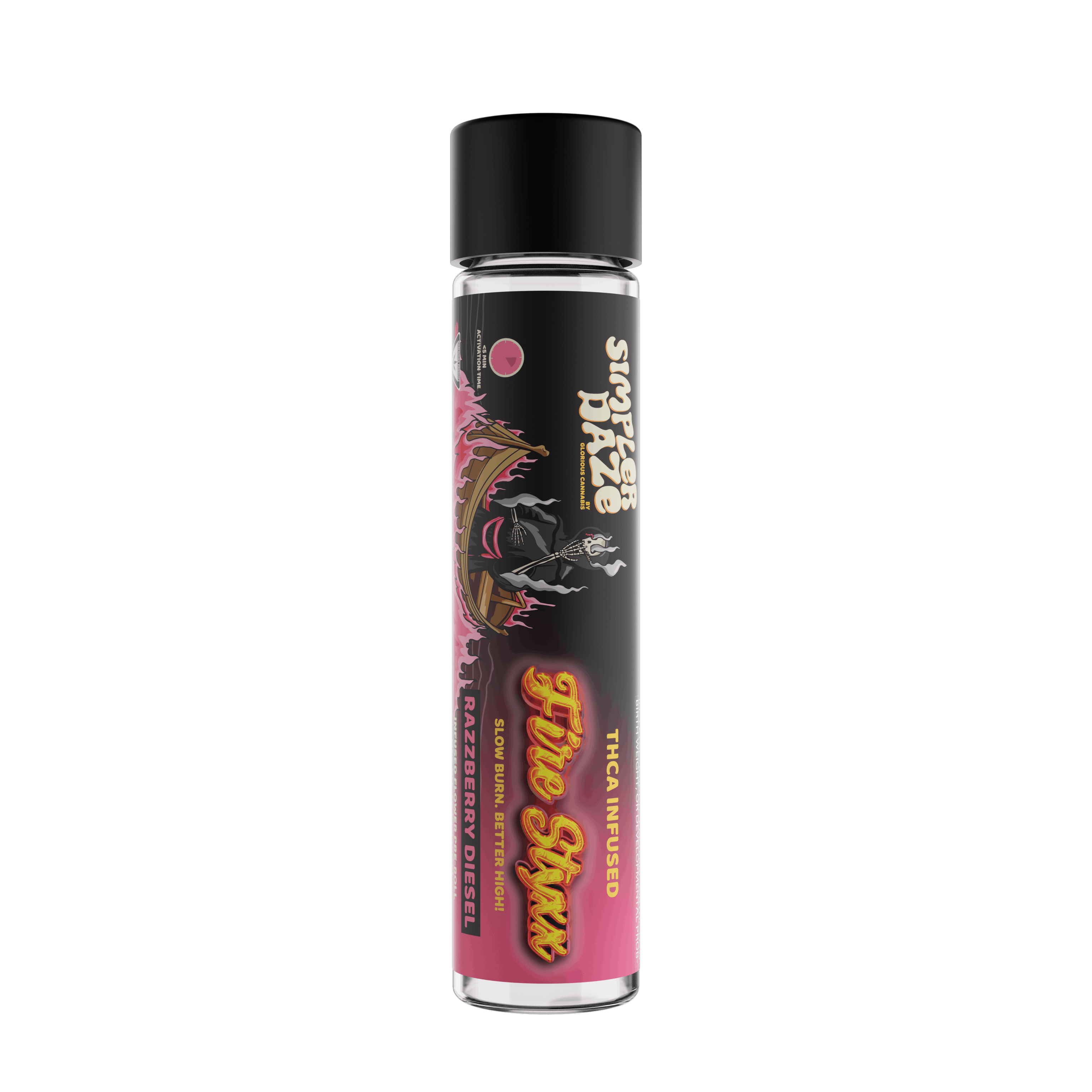 Photograph of product: Razzberry Diesel | 1g Infused | Fire Styxx