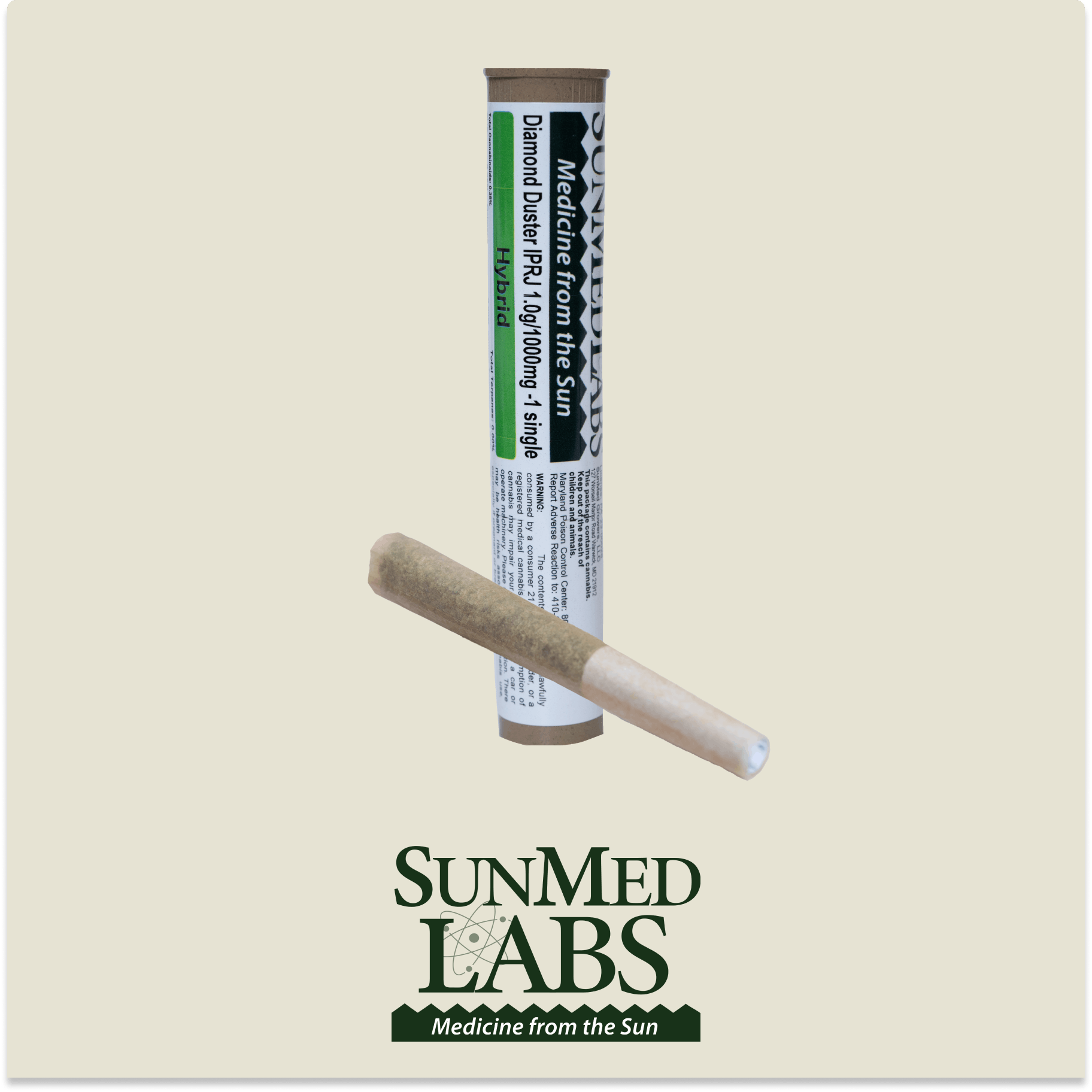 Photograph of product: Jack Herer Diamond Dust Infused - Single