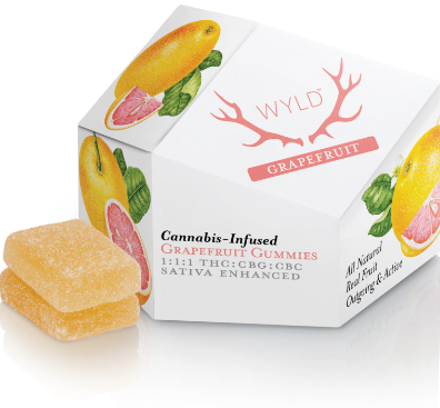 Photograph of product: GRAPEFRUIT GUMMIES 1:1:1 TH-oui:CBG:CBC 10 PACK