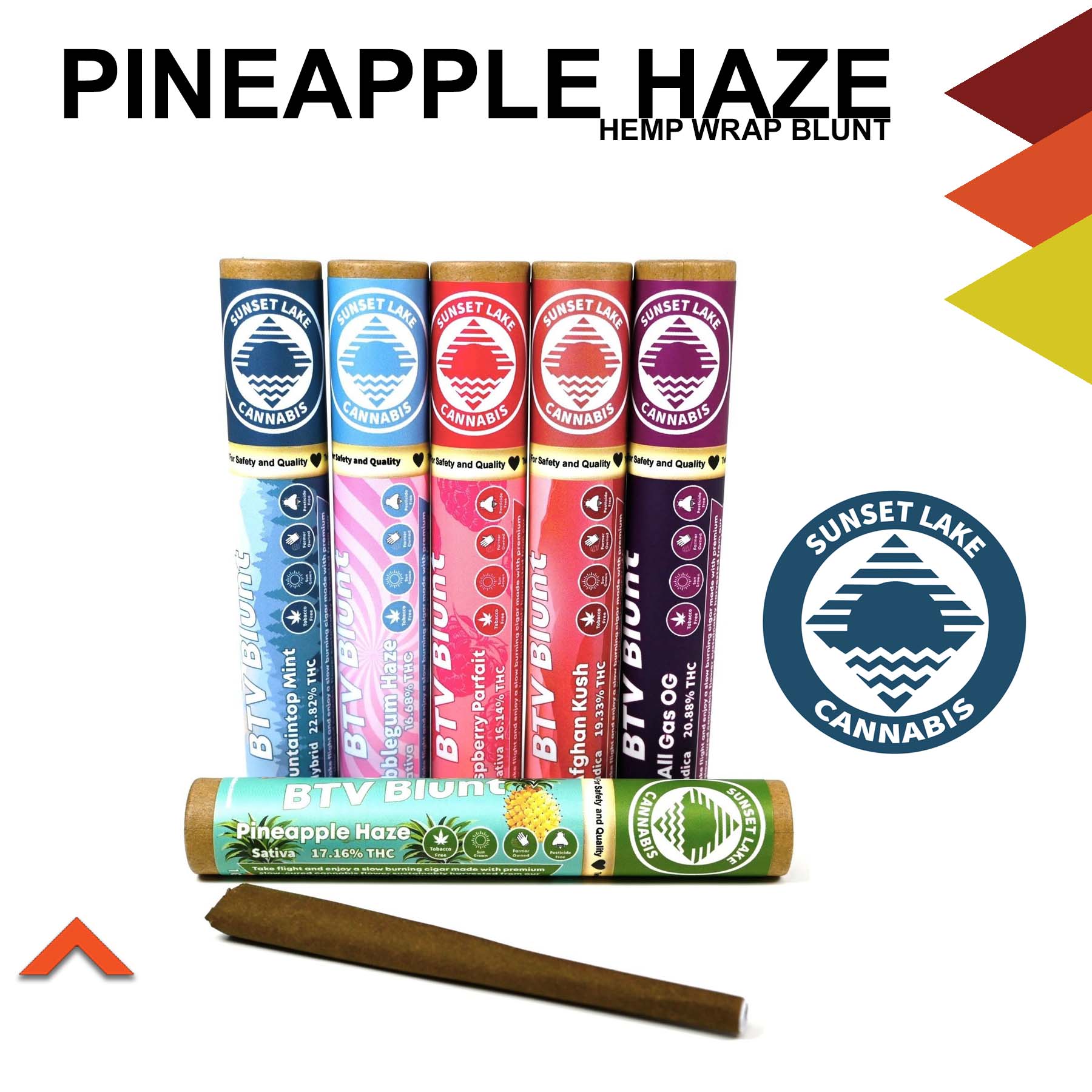 Photograph of product: BTV Blunt: Pineapple Haze