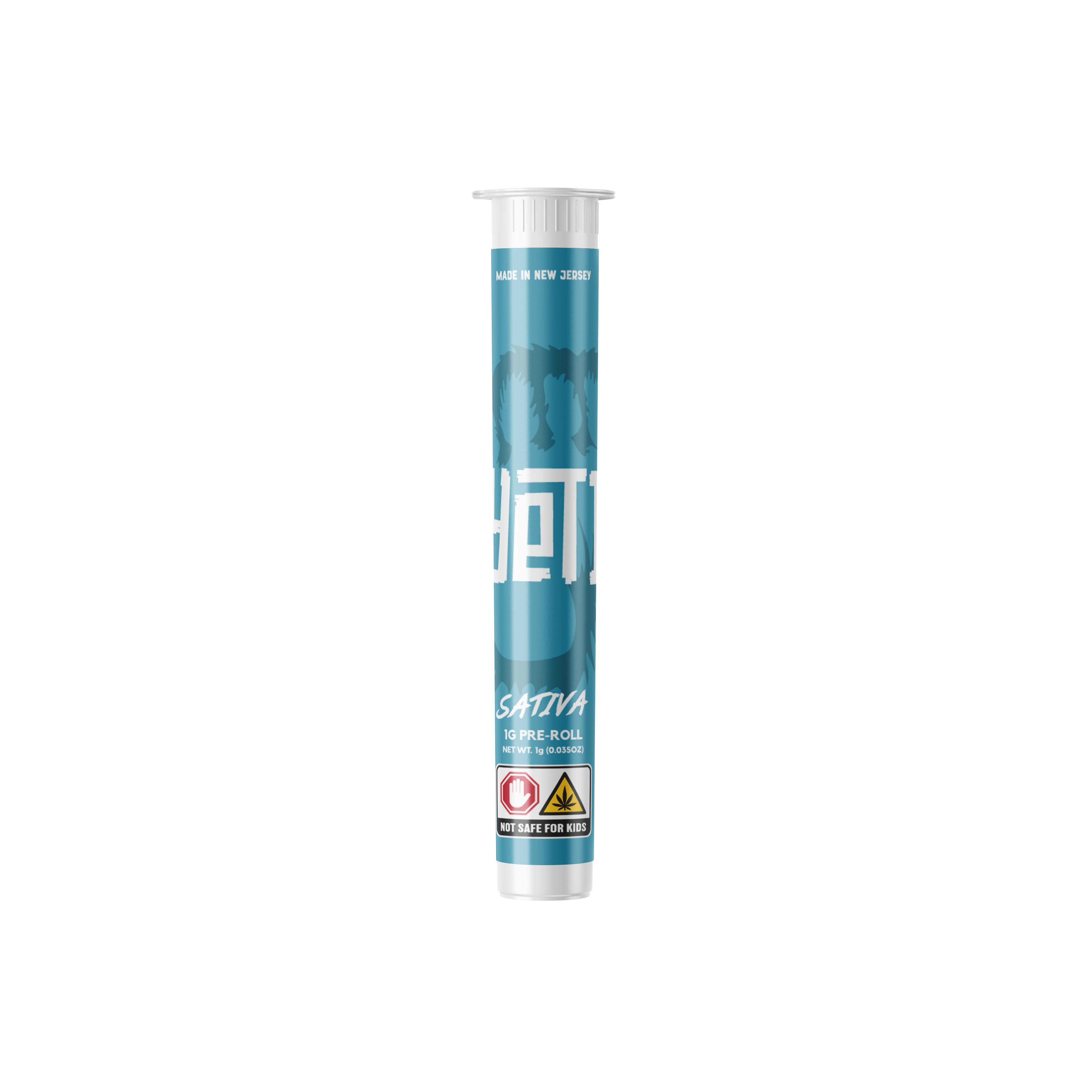 Photograph of product: Yeti - White Runtz - 1g Preroll