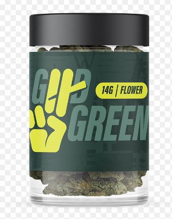 Photograph of product: GOOD GREEN APPLE COBBLER POPCORN 14G
