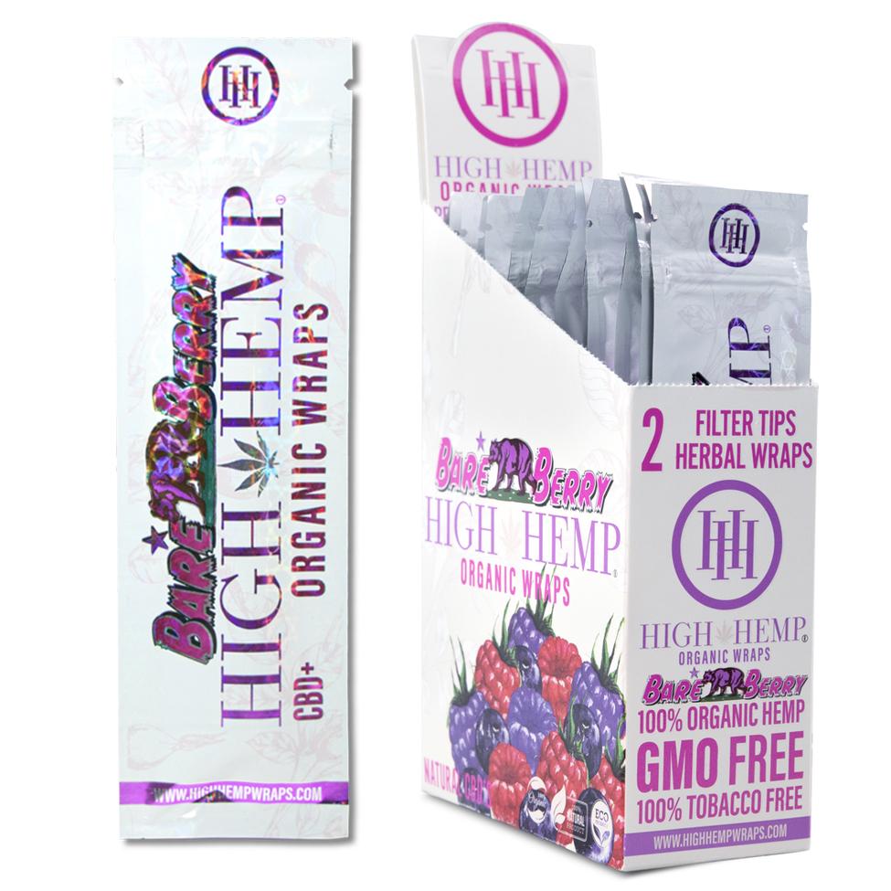 Photograph of product: High Hemp Organic Wraps - Berry