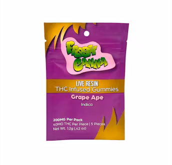 Photograph of product: Fresh Canna | Grape Ape | 200mg | Live Resin Gummies
