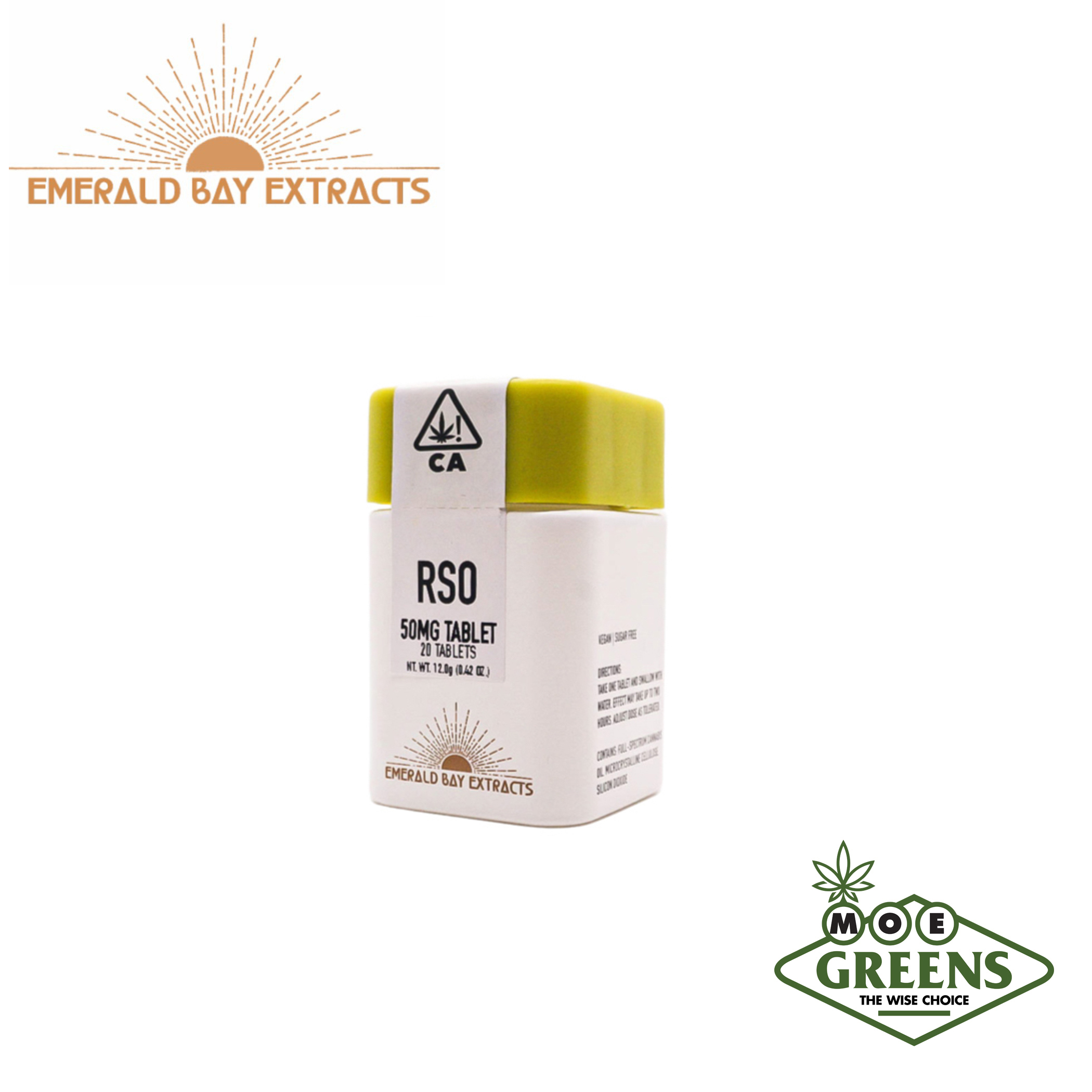 Photograph of product: CEREAL MILK RSO FULL-SPECTRUM TABLETS 50MG [1000MG]