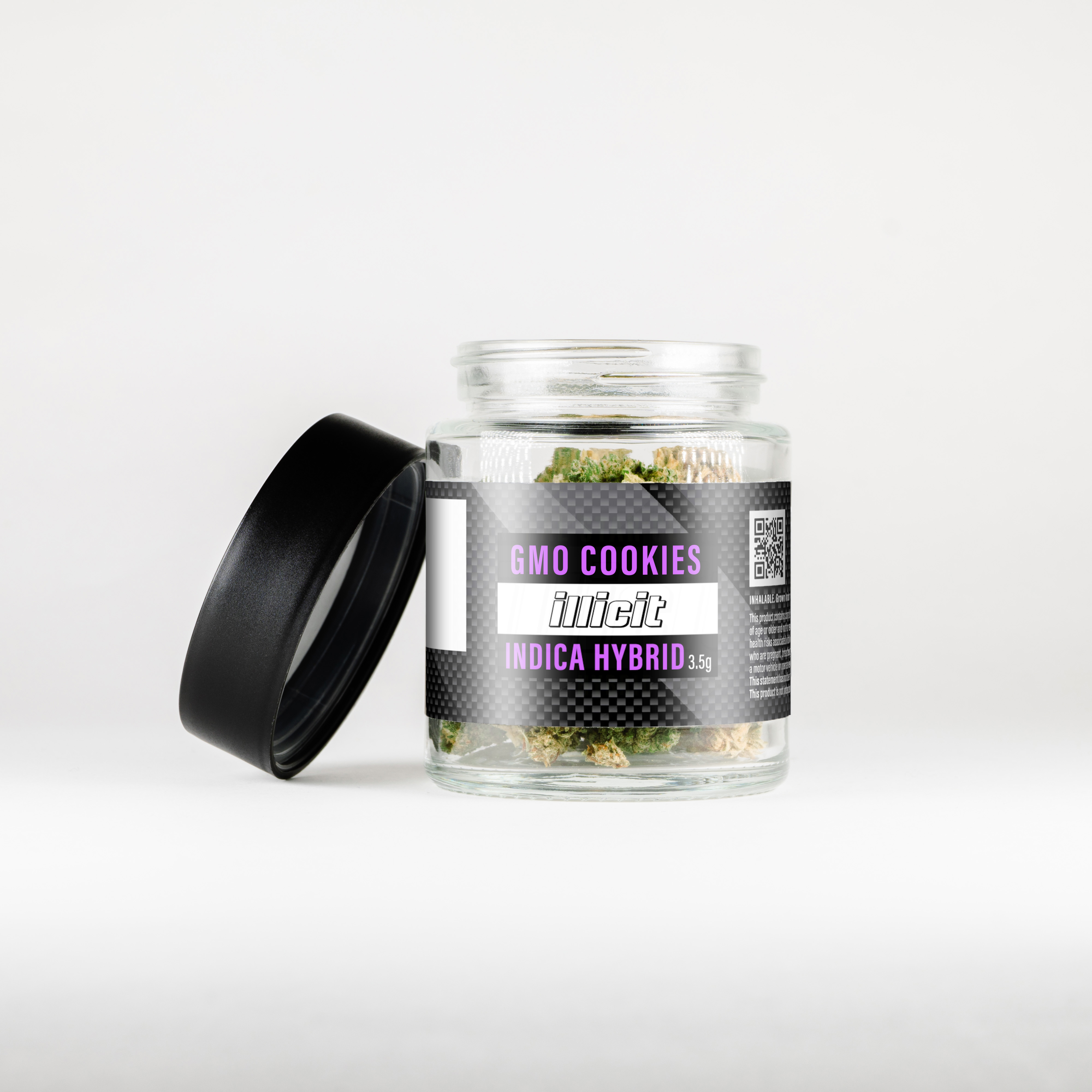 Photograph of product: Illicit | GMO Cookies (I) Flower | 3.5g