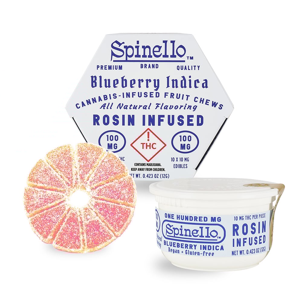 Photograph of product: Live Rosin Gummies | Spinello | Blueberry Oui'd [1pk]