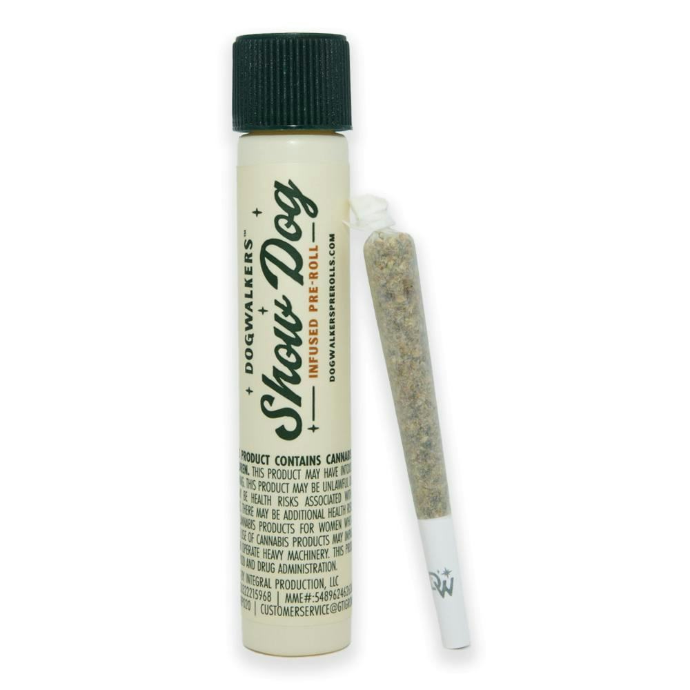 Photograph of product: Dogwalkers | Frozen Margarita INFUSED Big Dog Single Joint | 1g
