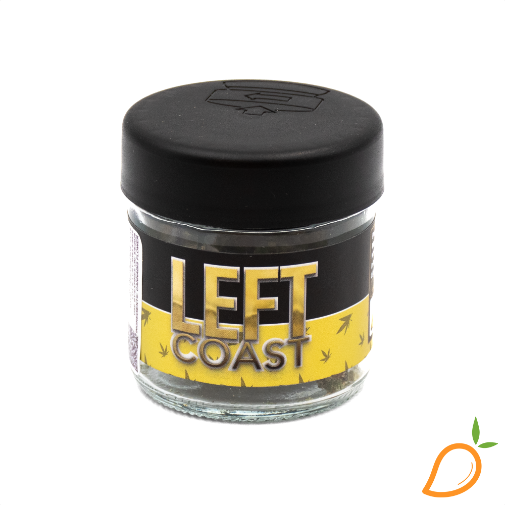 Photograph of product: 3.5g Maui Waui Prepackaged Flower Left Coast