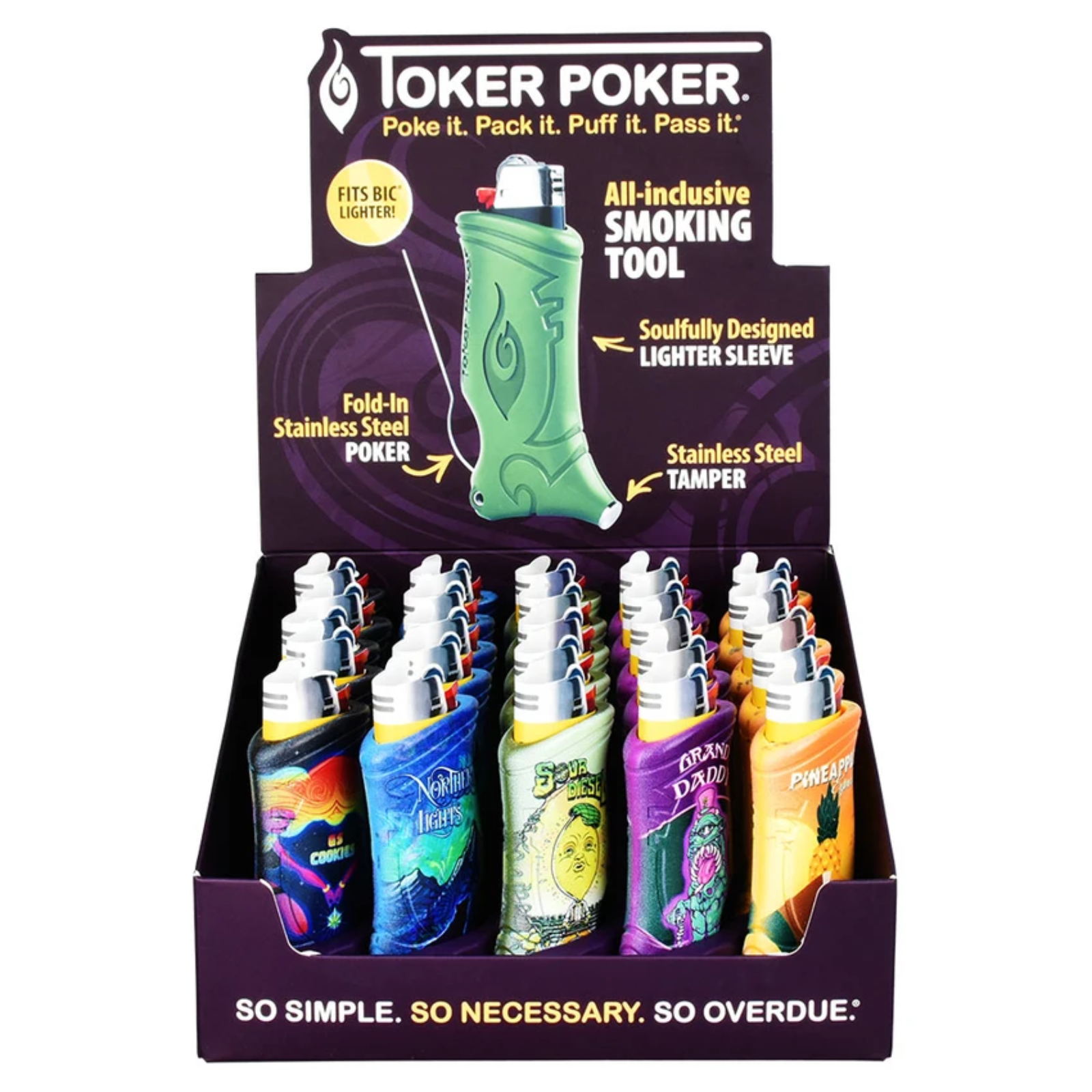 Photograph of product: Accessory | Toker Poker Lighter Sleeve | AFG