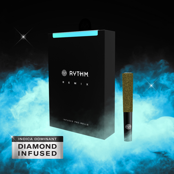 Photograph of product: Blue Z | Pre-Roll | 5 Pack Infused | Oui'd | 2.5g