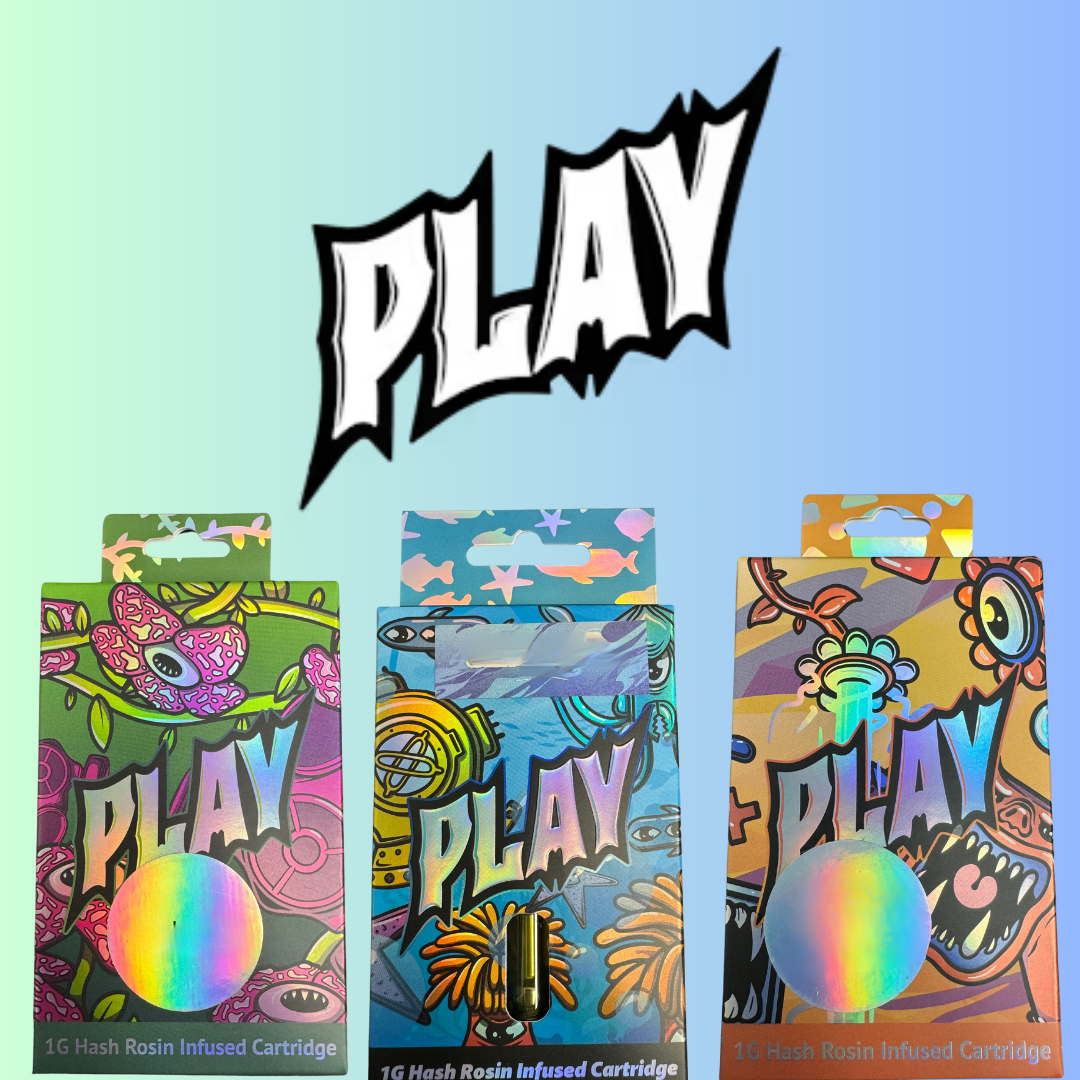 Photograph of product: Cartridge | Blue Hawaiian | 1g | Play