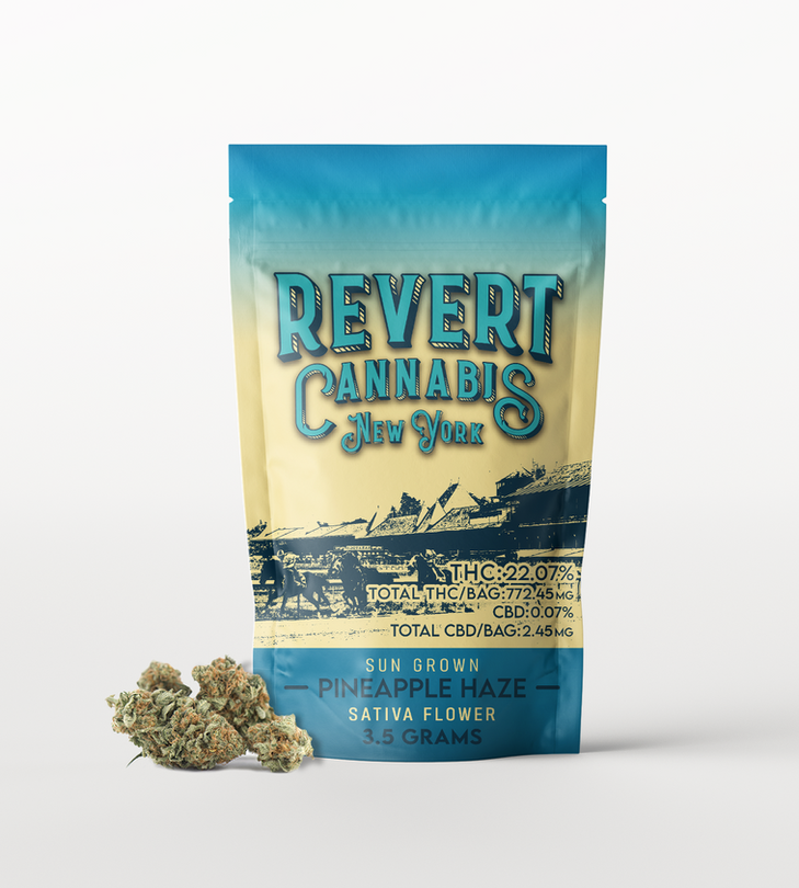Photograph of product: Revert | 3.5g Flower | Pineapple Haze