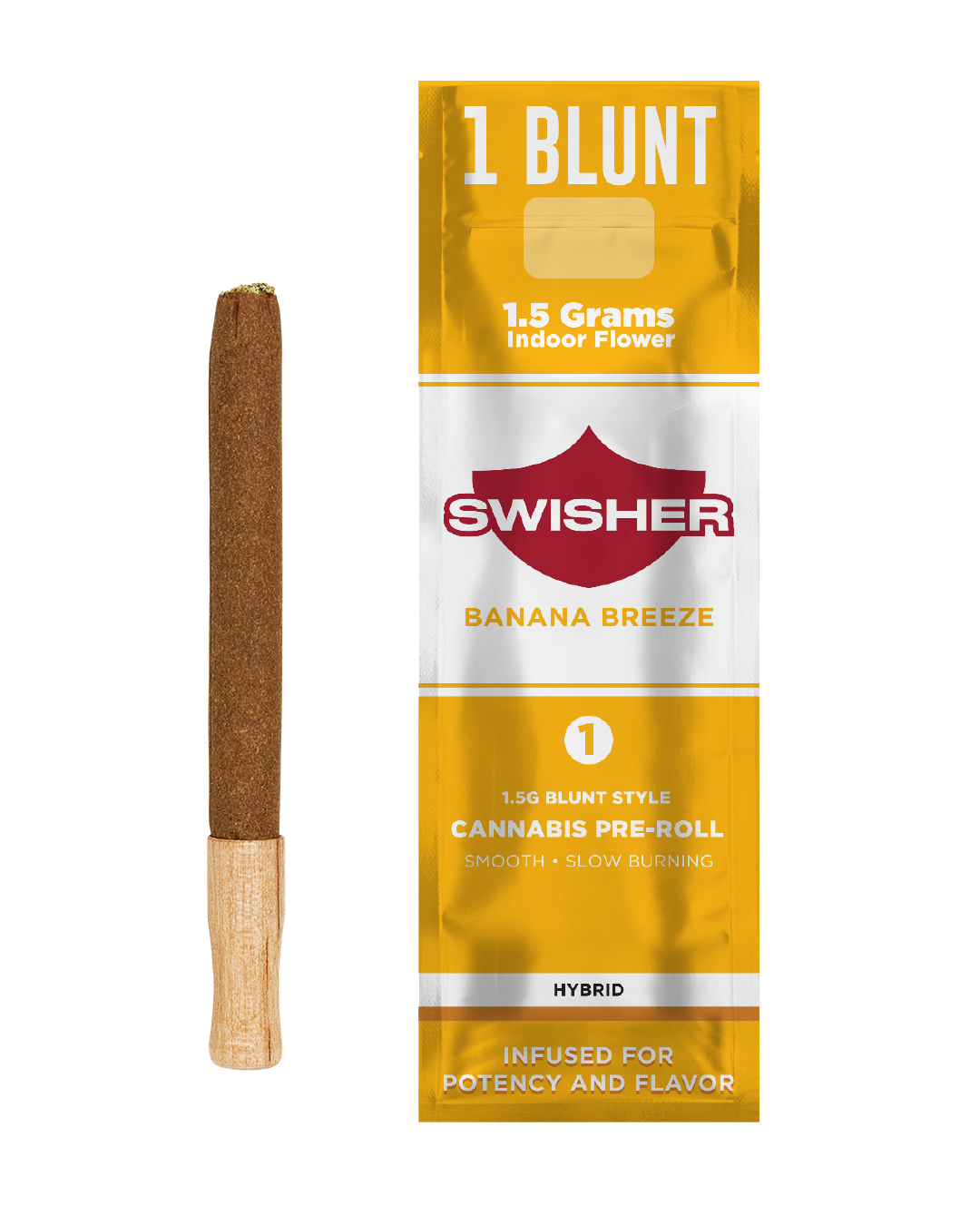 Photograph of product: Banana Breeze - Infused Blunt