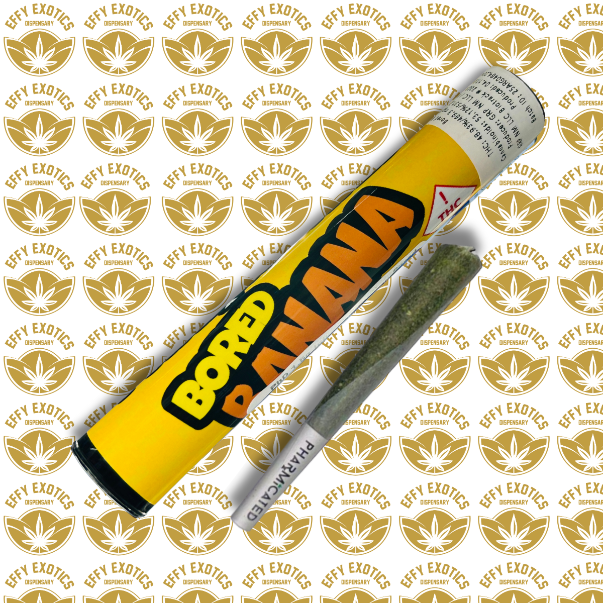 Photograph of product: PhD Infused Preroll - Bored Banana (I)
